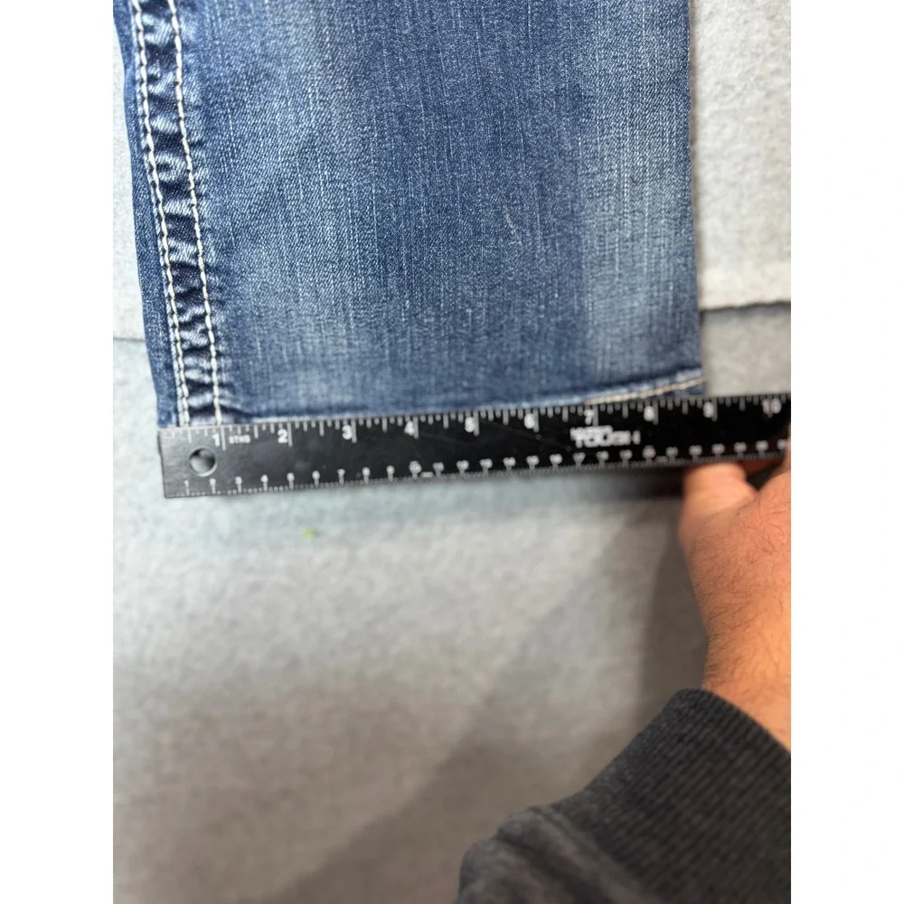 Silver Jeans Suki Womens 30 Bootcut Jeans Dark Wash Denim‎ White Stitching